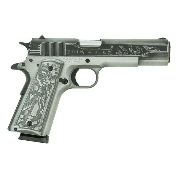 SDS Imports Tisas "Liberty or Death" 1911 A1 Service 45 Handgun .45 ACP 8rd Magazine 5" Barrel