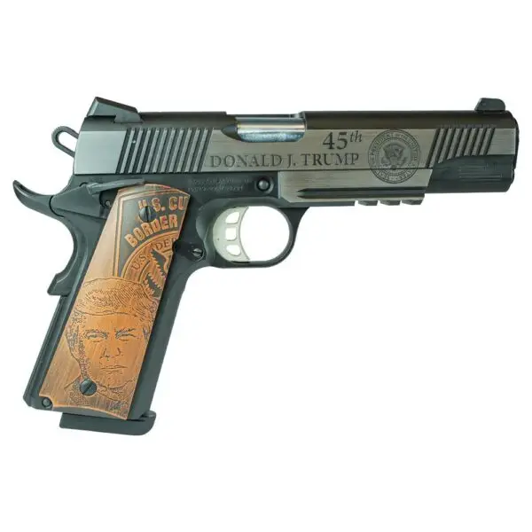 SDS Imports Tisas Exclusive "Trump" 1911 Duty SS45R Handgun .45 ACP 8rd 5" Barrel w/Rail