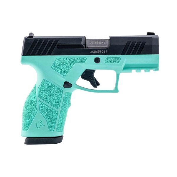 Taurus GX2 Handgun 9mm Luger 13rd Magazines (2) 3.38" Barrel Cyan Frame/Black Slide