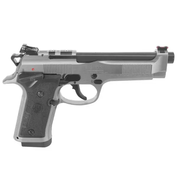 Beretta 92X Performance Defensive RDO Handgun 9mm Luger 15rd Magazines(2) 4.9" Barrel Stainless