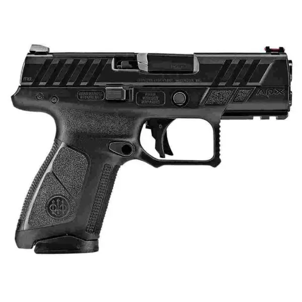 Beretta APX-A1 Compact Handgun 9mm Luger 10rd Magazines(2) 3.7" Barrel Fiber Optic Front Sight