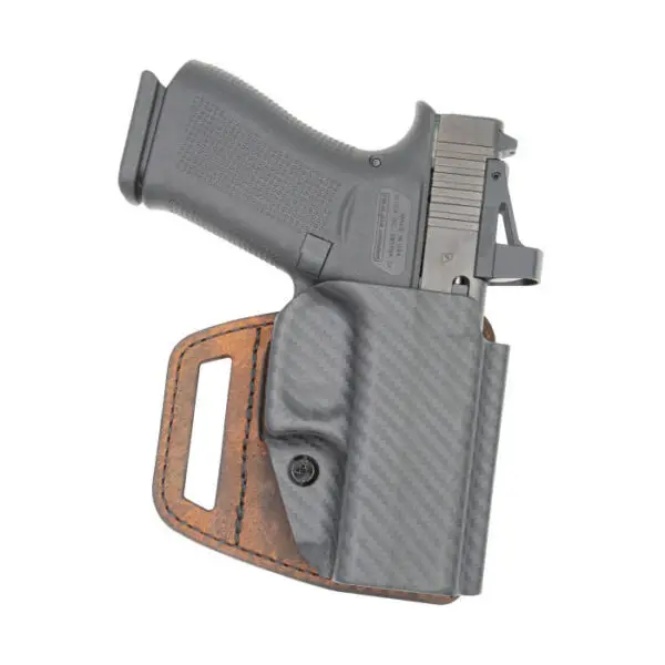 Versacarry V-Slide OWB Holster for Sig Sauer P365 Macro Brown RH