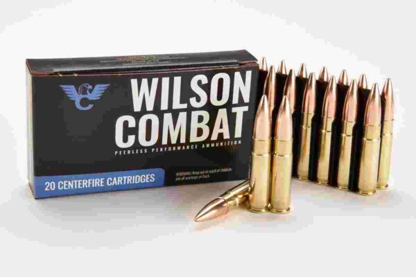 Wilson Combat Rifle Ammunition 300 Blackout | 220gr Sierra HPBT 1025 FPS - 16" Barrel (Subsonic) 20/Box