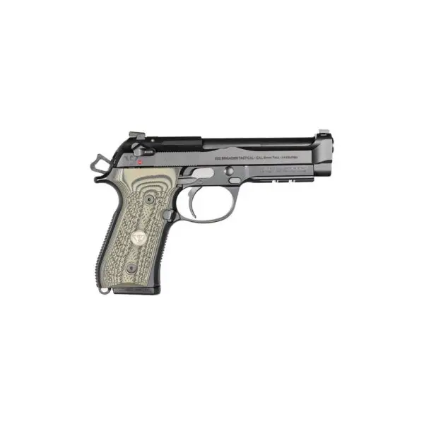 Wilson Combat Beretta 92G Brigadier Tactical Handgun 9mm Luger 15rd Magazines (2) 4.7" Barrel Black