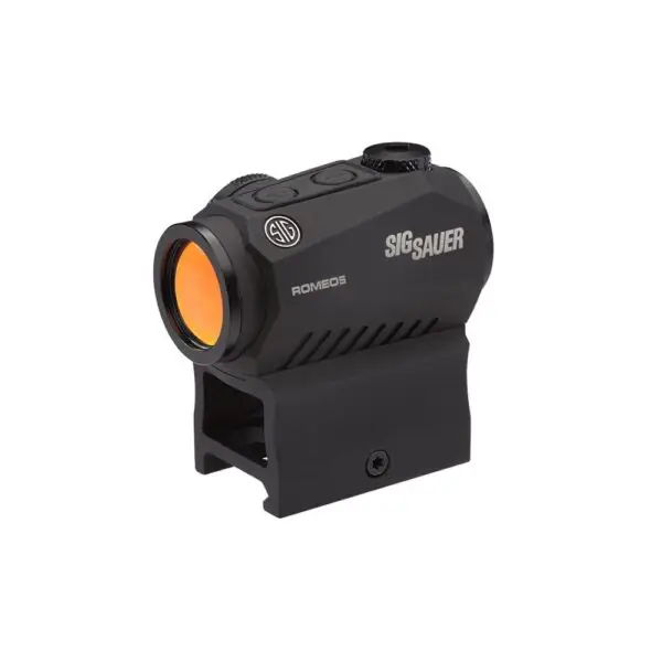 Sig Sauer ROMEO5 Compact Red Dot Sight 1x20mm 2 MOA .5 MOA Adj M1913 Black