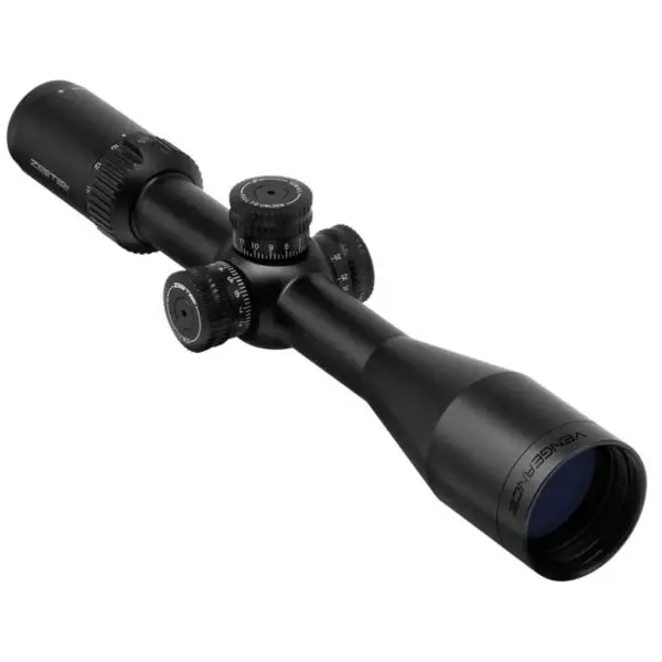 ZeroTech Vengeance Rifle Scope 4-20x50 30mm SFP PHR-ii MOA Illum. Black