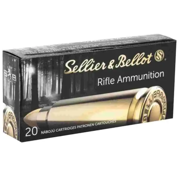 Sellier & Bellot Rifle Ammunition .303 British 180 gr SP 2382 fps - 20/box