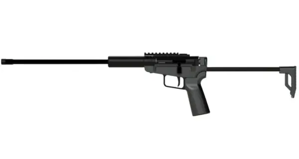 Dark Mountain Arms STOWAWAY Single-Shot Rifle - Black | 5.7x28 | 16.65" Threaded Barrel | Optic Ready