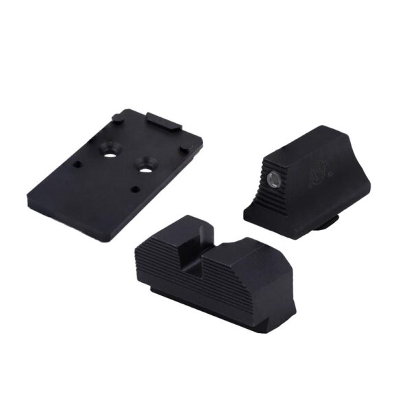 XS Sights Glock MOS Optic Mount Bundle for Glock RMR Tritium Black