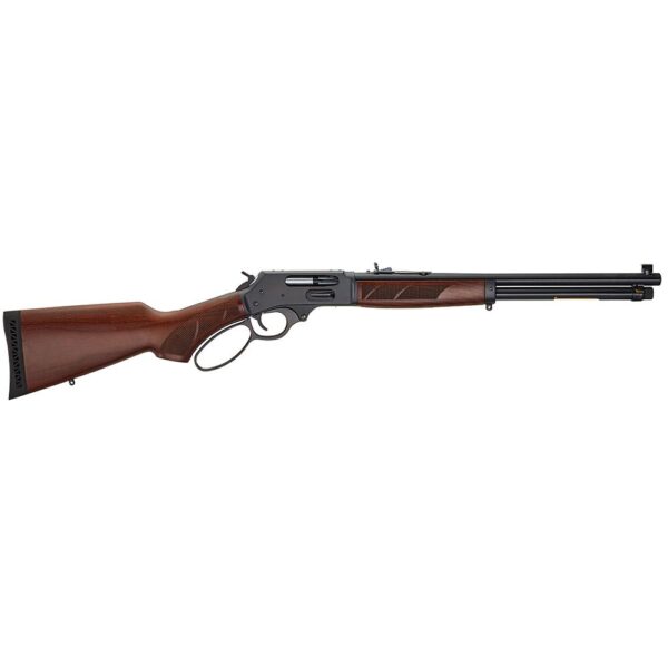 Henry Steel Lever Action w/Side Gate Rifle .45-70 Govt 4rd Capacity 18.43" Round Barrel Walnut Stock