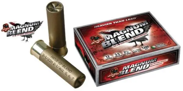 HEVI-Shot Magnum Blend 12 ga 3"  2 oz #567 1200 fps - 5/box