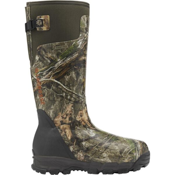 Lacrosse Alphaburly Pro 18" Boots 1000G Mossy Oak Country DNA Size 10