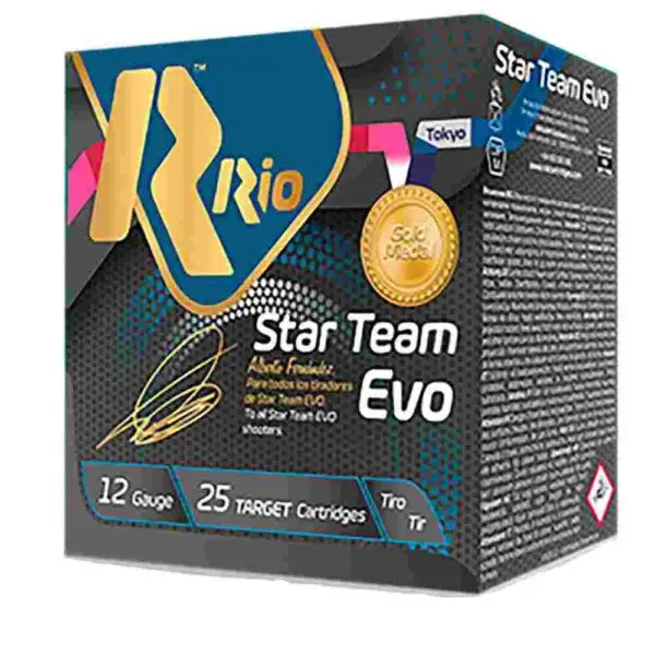 Rio Star Team Evo Spreader 28 Shotshells 12ga 2-3/4" 1oz 1250 fps #8.5 25/ct