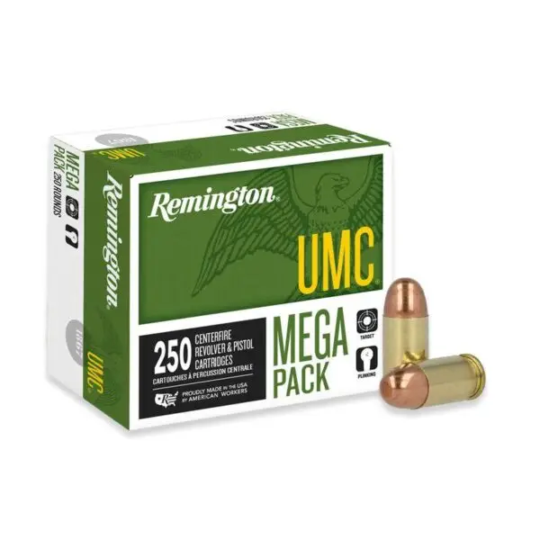 Remington UMC Handgun Ammunition .380 ACP 95 gr FMJ 955 fps 250/ct