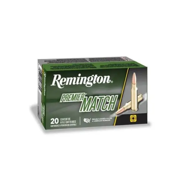 Remington Premier Match Rifle Ammunition 6.5 Creedmoor 140 gr OTMBT 2700 fps 20/rd