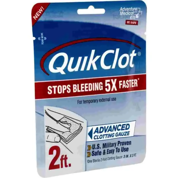 Ready Brands Adventure Medical Kits QuikClot Gauze 3"" x 2'