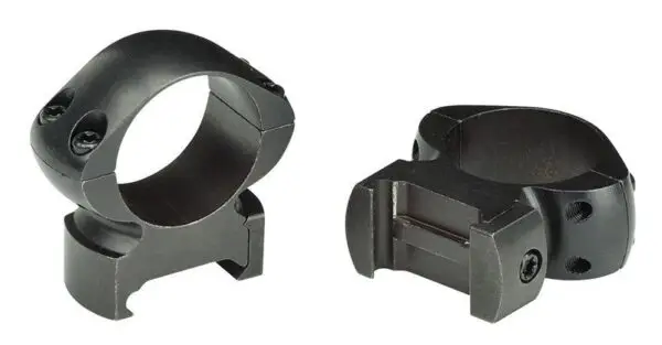 Weaver 2-Piece Grand Slam Steel Top Mount Scope Rings 30mm Medium - Matte Black