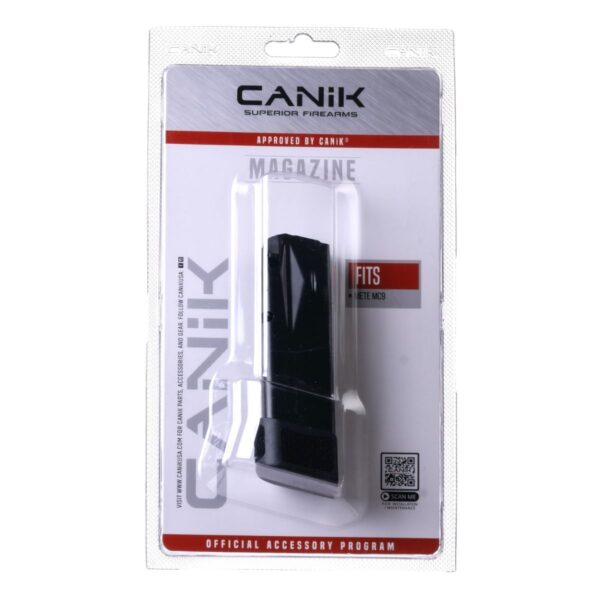 CANIK MAG MC9 15RD 9MM BLK