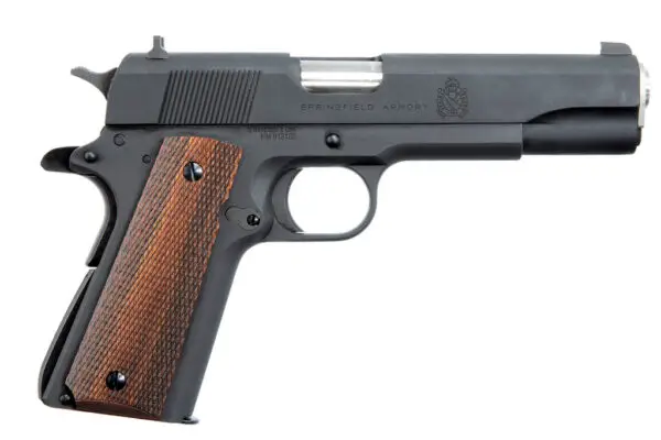SPG 1911A1 DEF MIL 45 7RD WOOD