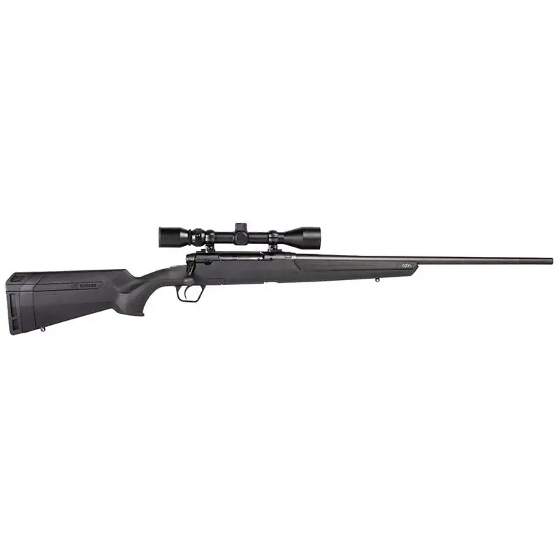 Savage Arms Axis XP Rifle .308 Win 4rd Magazine 22" Barrel Black with Weaver 3-9x40 Scope