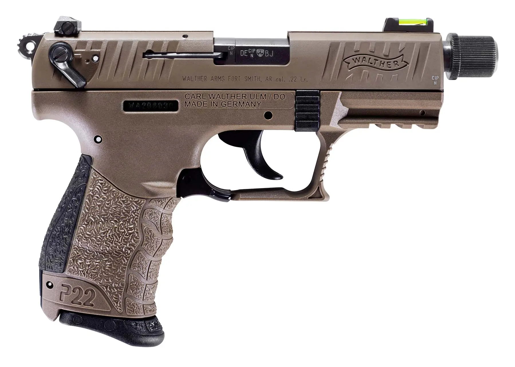 WAI P22Q TAC 22LR 3.4FDE 10RD