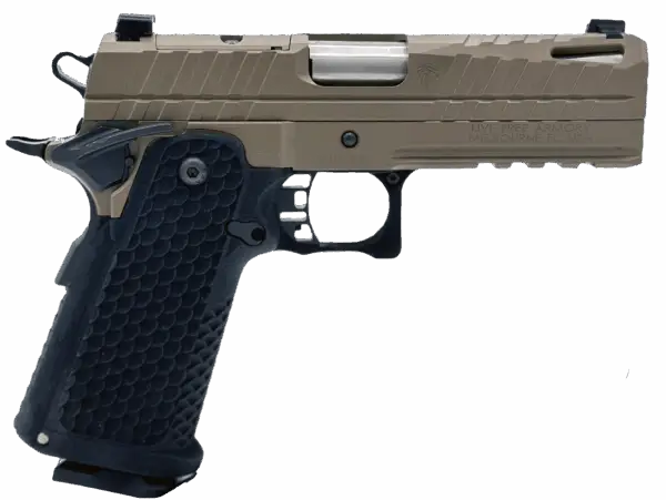 LFA Apollo 11 Compact Pistol - 9mm | FDE | 4.1" | 1x17rd Mag