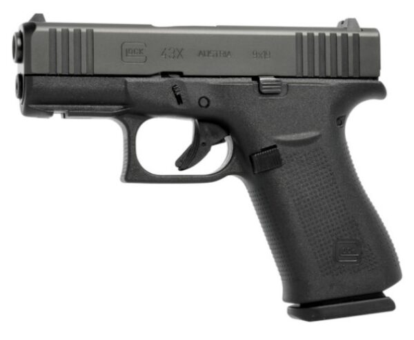 GLOCK G43X 9MM BLK 3.39" 10+1 FS FR