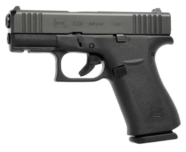 GLOCK G43X 9MM BLK 3.39" 10+1 FS FR