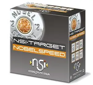 Nobel NSI Target Nobel Speed Shotshell 12 ga 2 3/4" 1 oz 1300 fps #8 25/ct