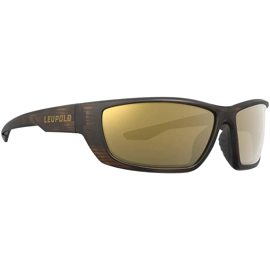 Leupold Cheyenne Sunglasses Matte Tortoise with Bronze Mirror Lens
