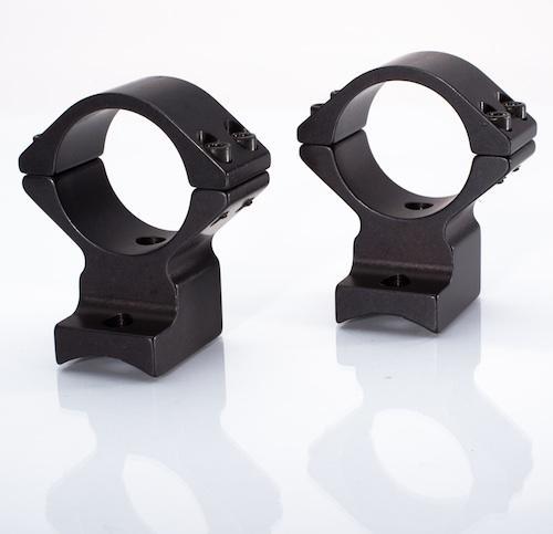 Talley Lightweight Alloy Scope Mount Combo Remington 700-721-722-725-40X 30mm Med LA 20MOA - Black Anodized