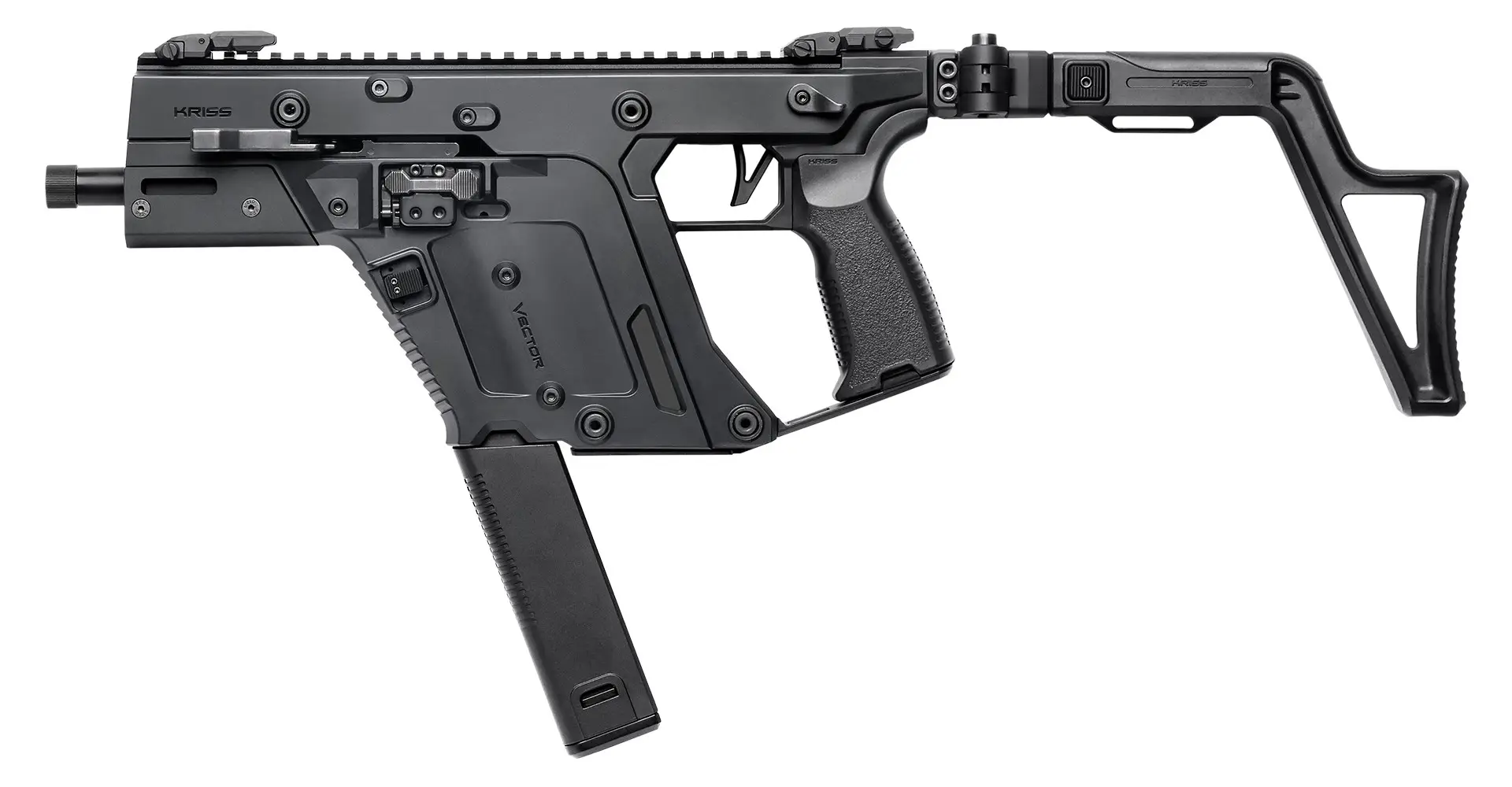 KRISS USA VECTOR SBR 10MM 5.5" BLK 33+1