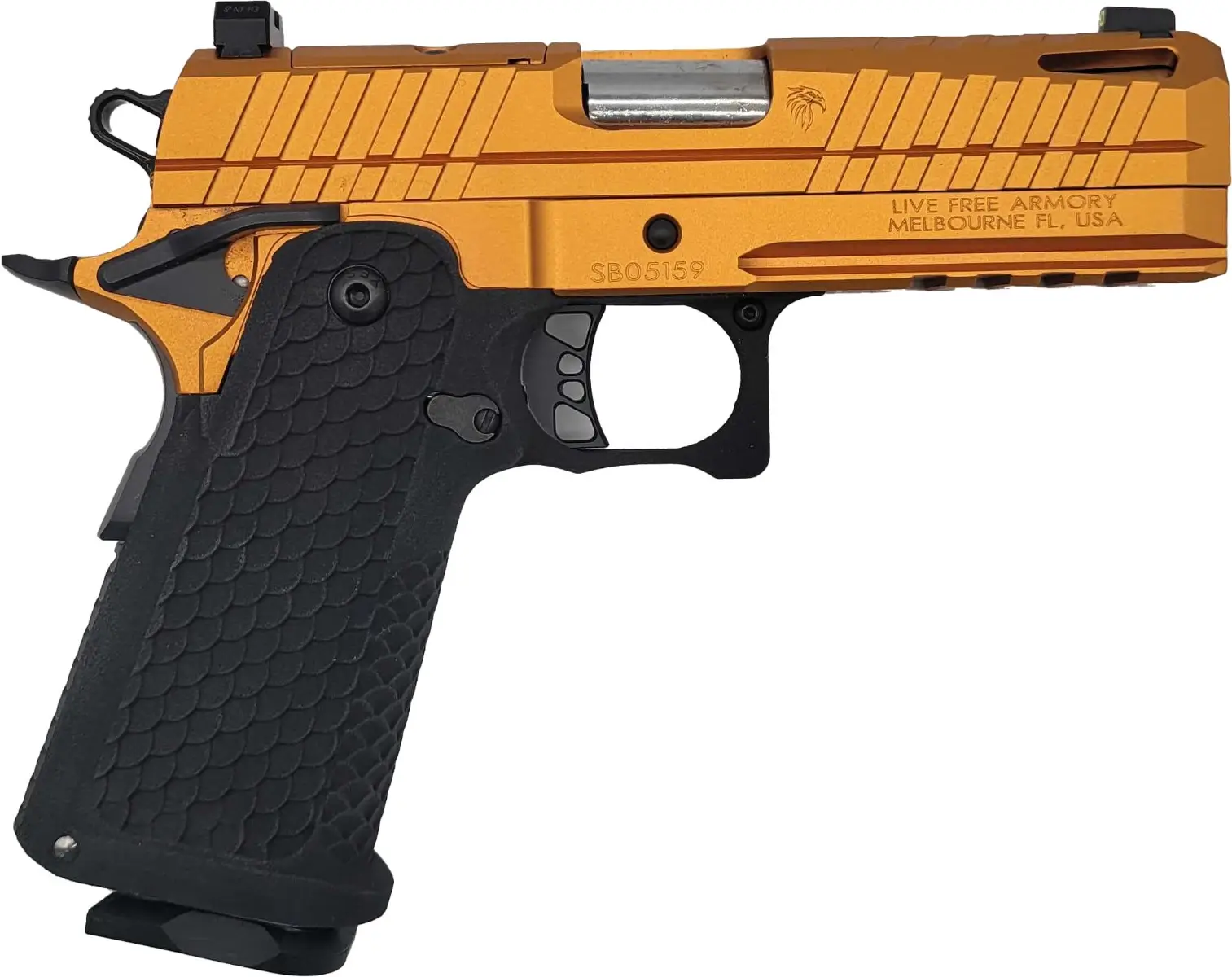 LFA Apollo 11 Compact Pistol - 9mm | Ignited Copper | 4.15" | 1x17rd Mag