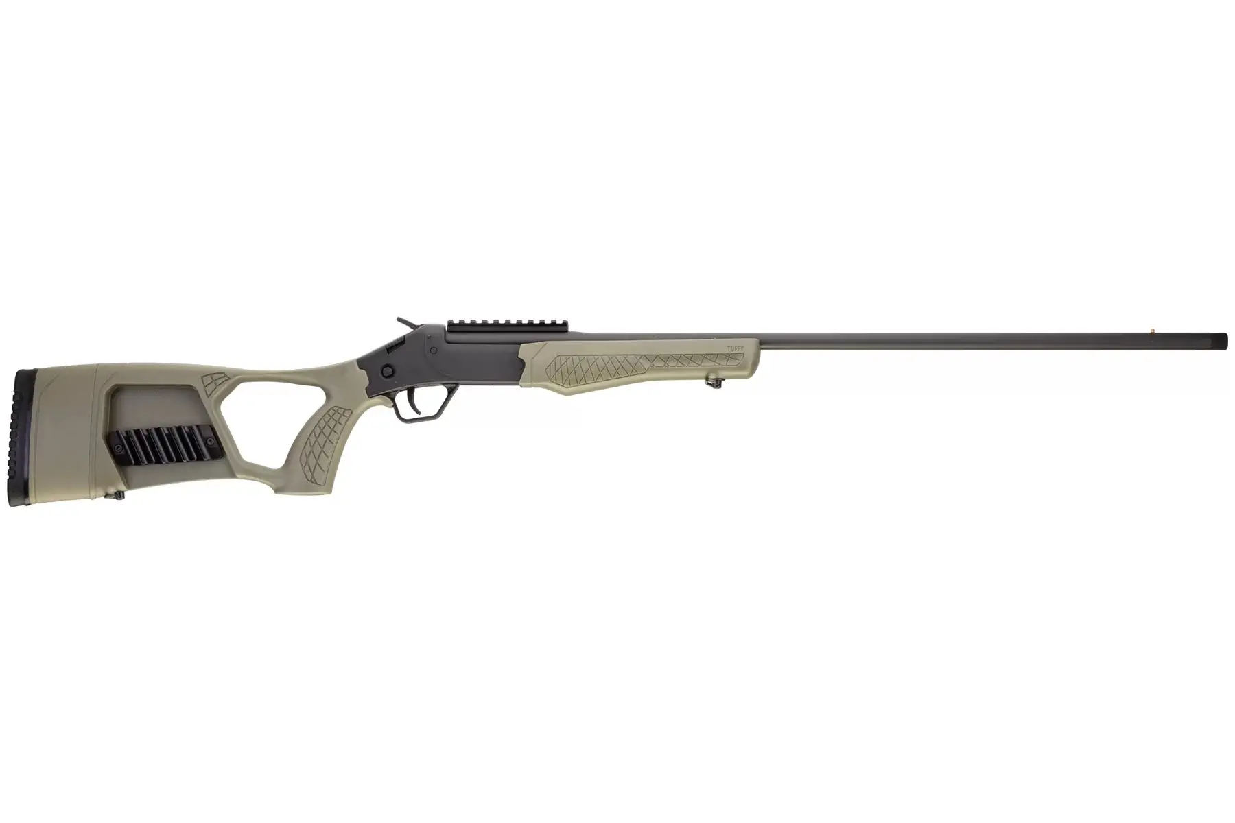 Rossi Tuffy Single Shot Shotgun - BLK/OD Green | .410 Ga. | 26" Barrel | Bead Sight w/ Picatinny Rail