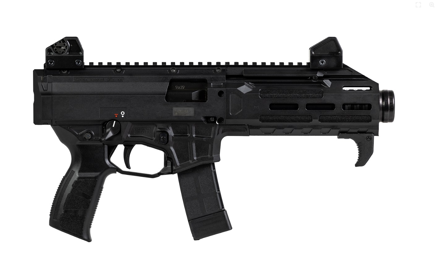 CZ-USA SCORPION 3+ 9MM BK 7.8" 20+1
