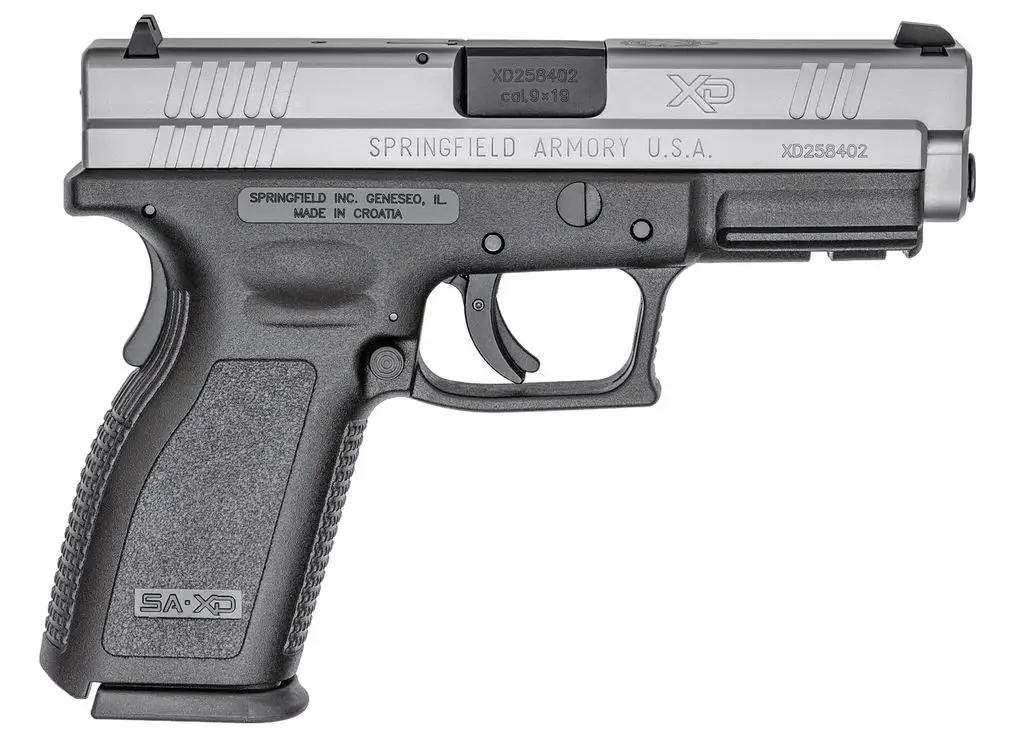 SPG XD 9MM DAO 4B/SS FS 10RD