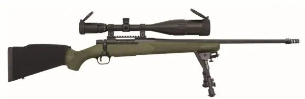 MOSSBERG PATRIOT 300WIN BL/ODG 24" SCPE
