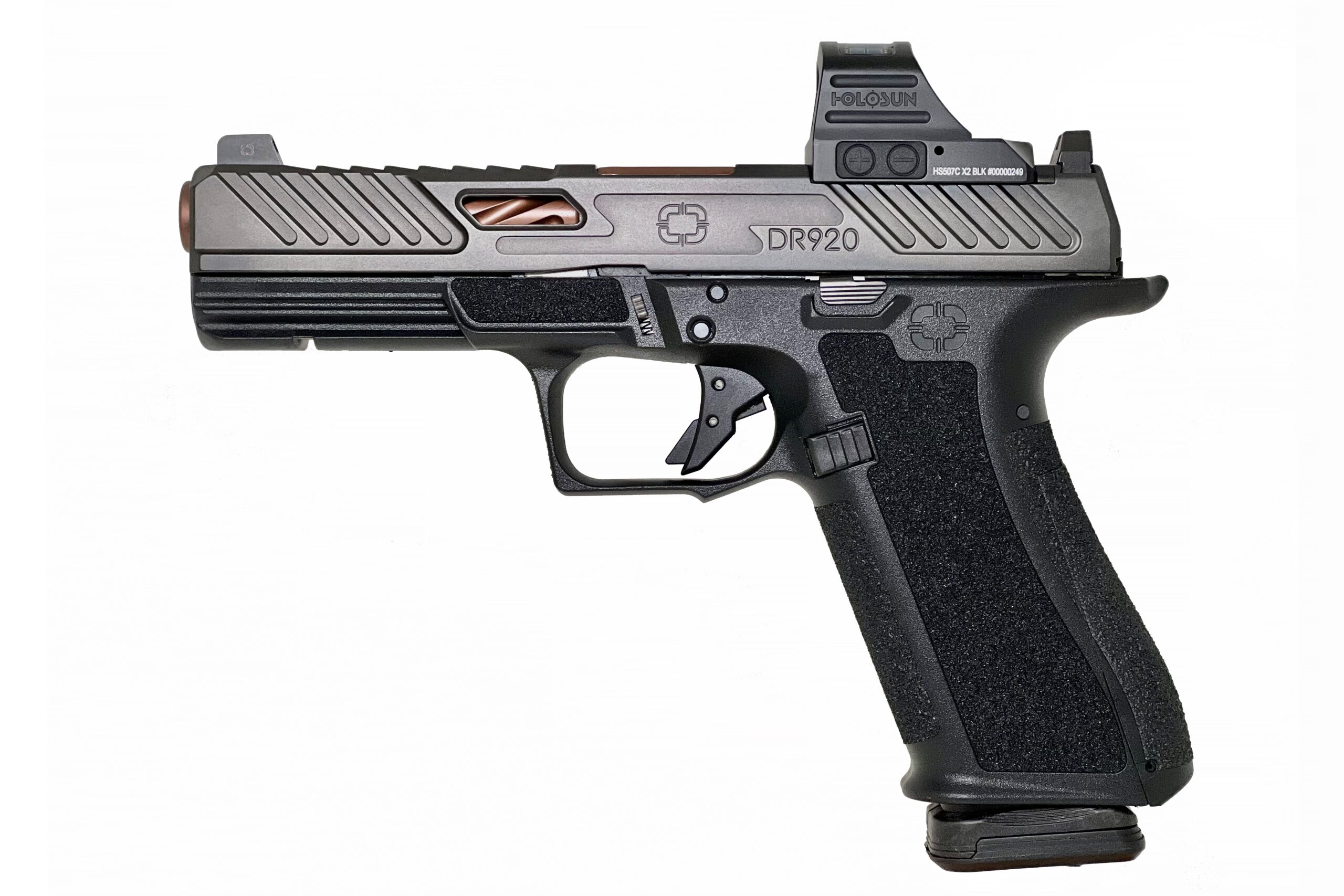 SHADOW SYSTEMS DR920 ELITE 9MM BK/BZ HS 17+1#