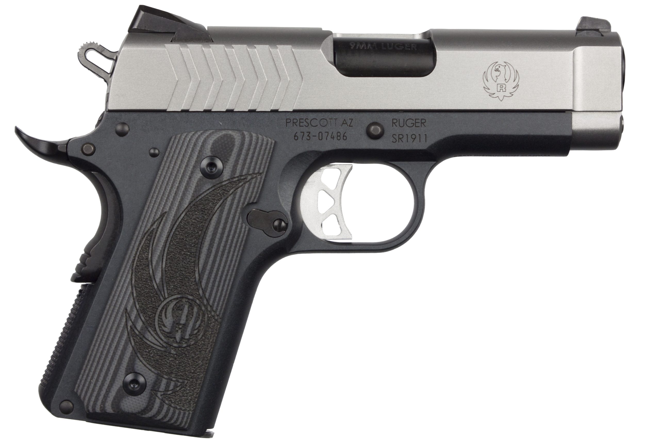 RUG SR1911-OFC 9MM PST 8R 3SS