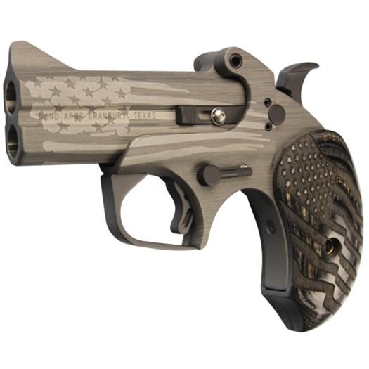 Bond Arms Old Glory Handgun .45 LC/.410 2rd Capacity 3.5" Barrel Grey American Flag