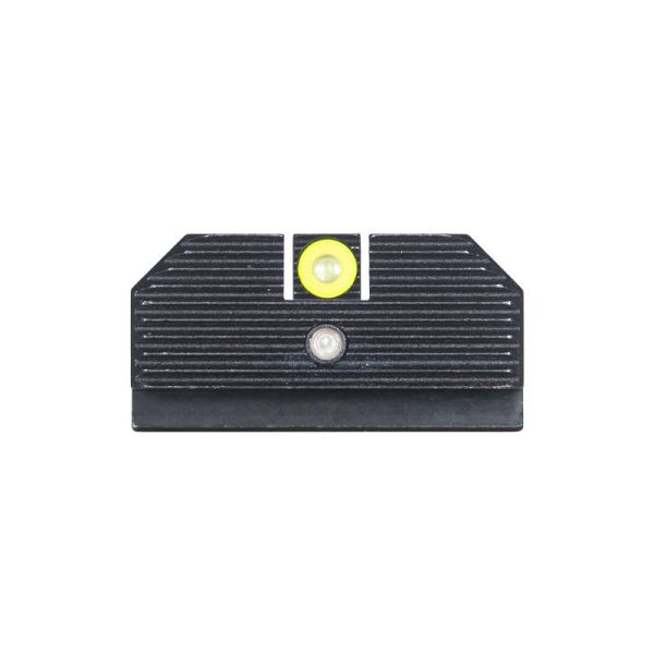 Night Fision Student of the Gun Accur8 Night Sight Set Yellow Front Black Back for Glock 42/43/43x
