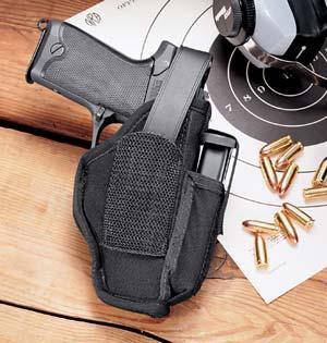 Uncle Mike's Ambidextrous Hip Holsters 3.25-3.75' Brl Med & Large Autos