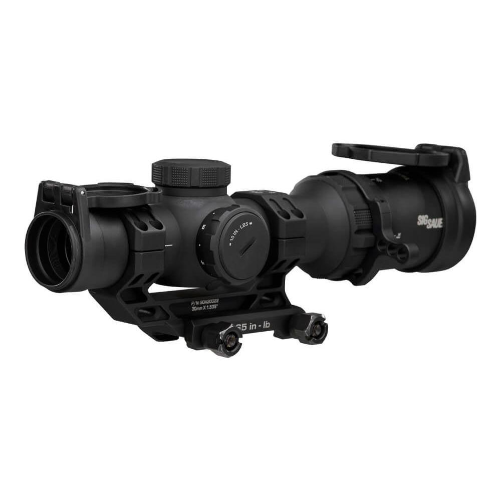 Sig Sauer Tango-MSR Compact Rifle Scope 1-6x24mm 30mm SFP BDC6 Illum Black