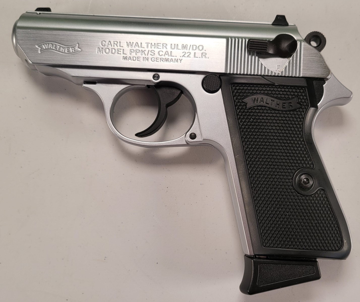 Carl Walther PPK/S .22LR Pistol - Big Bucks Pawn LLC